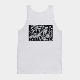 PRAYING MANTIS in the FLOWERS Tank Top